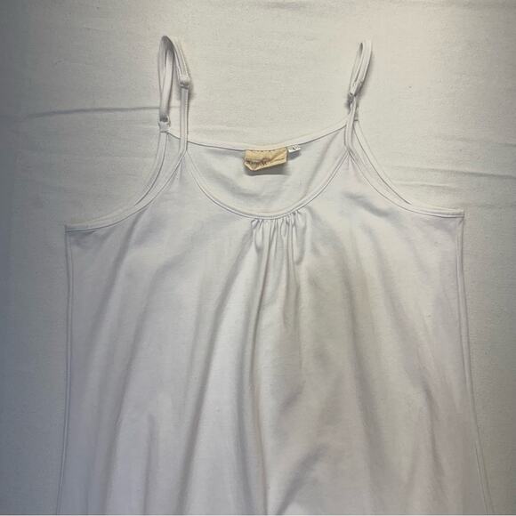 Winter Lennon Cami Slip Tank Top with Lace Extension Women’s Size Large white - Picture 2 of 8